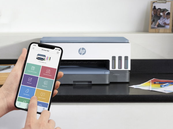HP Smart Tank 7008 Multifonction Jet d'Encre A4 Duplex WiFi - Imprimante Scanner Copieur