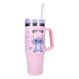 Vadobag Lilo & Stitch Bottled Bliss Rose 900 ml Bouteille de haute qualité en acier inoxydable