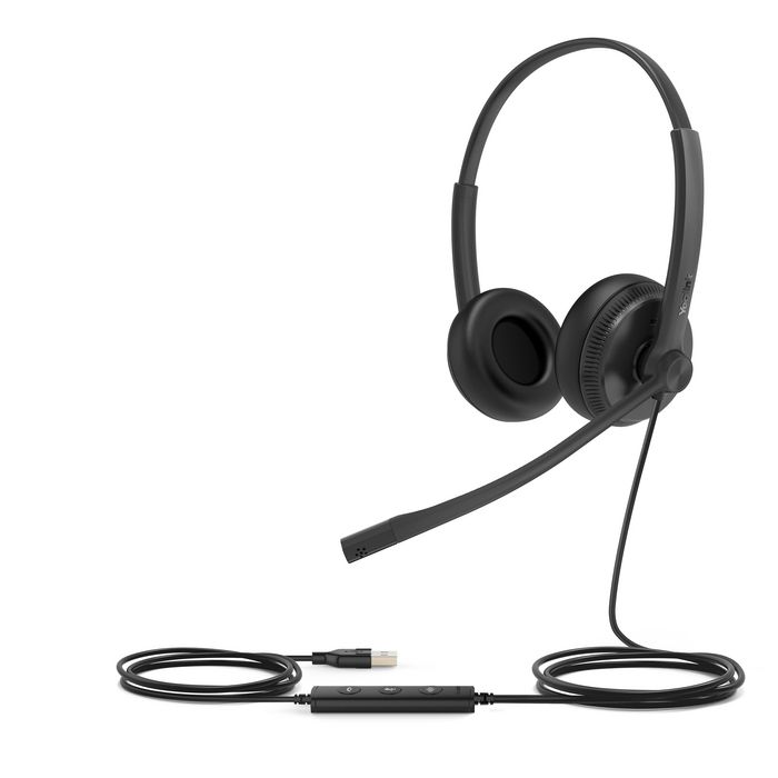 Yealink UH34 Dual UC Casque Binaural Noir