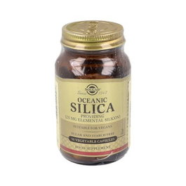 SOLGAR Silice Océanique 25mg 50 capsules végétales