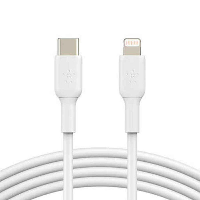 Câble USB-C vers Lightning Belkin CAA003BT1MWH 1 m Câble USB-C vers Lightning Belkin CAA003BT1MWH 1 m