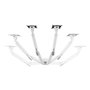 One For All Support moniteur Dynamic - Vesa 100 - Double Bras - 13 à 35'' - Blanc