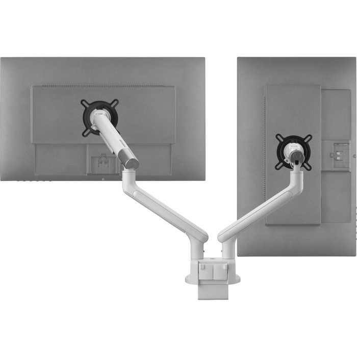 One For All Support moniteur Dynamic - Vesa 100 - Double Bras - 13 à 35'' - Blanc