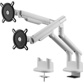 One For All Support moniteur Dynamic - Vesa 100 - Double Bras - 13 à 35'' - Blanc