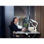 One For All Support moniteur Dynamic - Vesa 100 - Double Bras - 13 à 35'' - Blanc