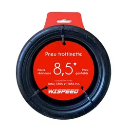 Wispeed Pneu de trottinette électrique 8,5 pouces pour modèles T850, T855, T855PRO - Lot de 1