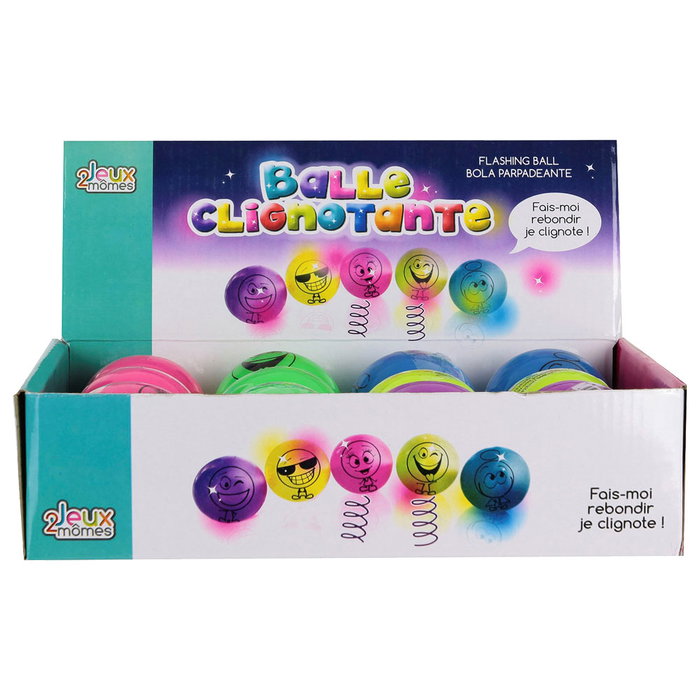 Jeux 2 momes Pelota Luminosa Happy D.6,3 cm Jeux 2 momes Pelota Luminosa Happy D.6,3 cm