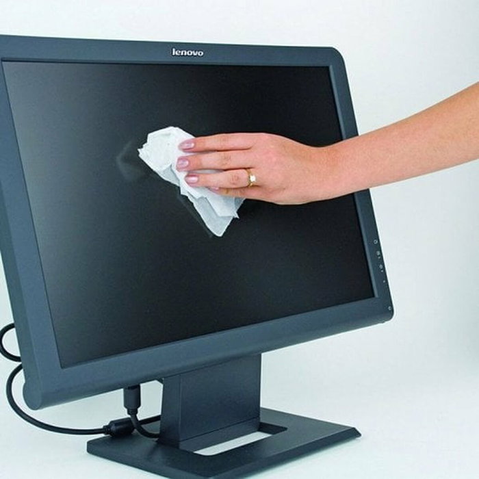 Lingette Nettoyante Fellowes 9970330 Distributeur Ecran 100 Pièces