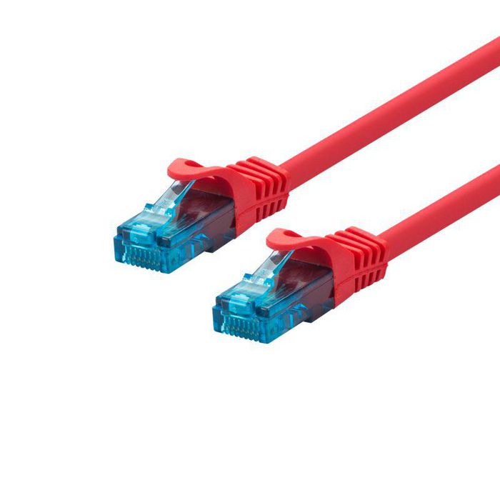 LOGON PROFESSIONAL Câble de brassage patch U/UTP 2 mètres - Catégorie 5e (Cat5e) - Rouge - RJ45 LOGON PROFESSIONAL Câble de brassage patch U/UTP 2 mètres - Catégorie 5e (Cat5e) - Rouge - RJ45