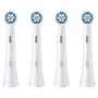 Oral-B iO - Pack de 4 recharges de brosses à dents - Soin Doux pour gencives sensibles - Blanc