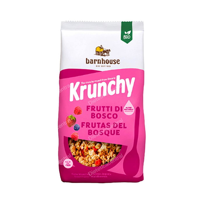 Barnhouse Muesli Krunchy Low Sugar Frutos Rojos 375g Bio Barnhouse Muesli Krunchy Low Sugar Frutos Rojos 375g Bio