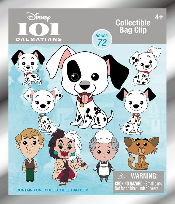 Monogram Int. Les 101 Dalmatiens 3D présentoir porte-clés Série 72 (24) Monogram Int. Les 101 Dalmatiens 3D présentoir porte-clés Série 72 (24)