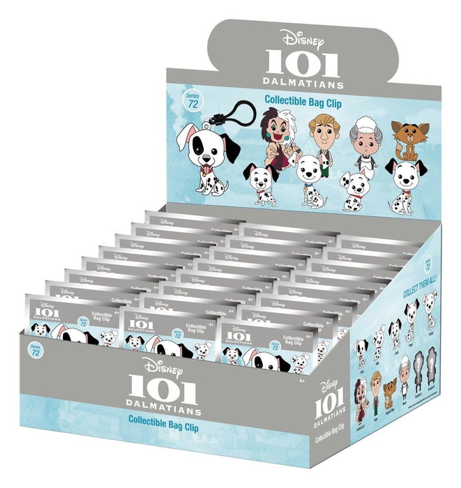 Monogram Int. Les 101 Dalmatiens 3D présentoir porte-clés Série 72 (24) Monogram Int. Les 101 Dalmatiens 3D présentoir porte-clés Série 72 (24)