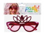 Lunettes Princesse Roses avec Tiare Glitter pour Déguisements de Contes de Fées