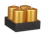 Acorde Bougie Taco Or Large 15 cm (Set de 12)