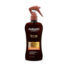 Babaria Huile Protectrice Bronze Carotte SPF 6 300 ml