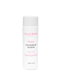 Valcena Lotion Tonique Hydratante à l'Eau Fraîche de Rose pour le Visage, 200 ml