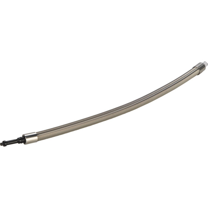Jura HP1 Tuyau à lait compatible C9 en silicone avec gaine inox - 23 cm - Blanc