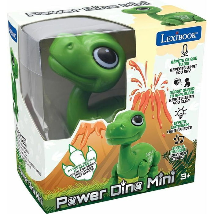 Lexibook Power Puppy Mini - Robot dinosaure interactif avec effets lumineux et sonores Lexibook Power Puppy Mini - Robot dinosaure interactif avec effets lumineux et sonores