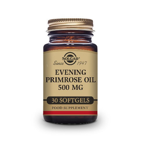 SOLGAR Huile de Primevère de Rose 500 mg, 30 capsules SOLGAR Huile de Primevère de Rose 500 mg, 30 capsules