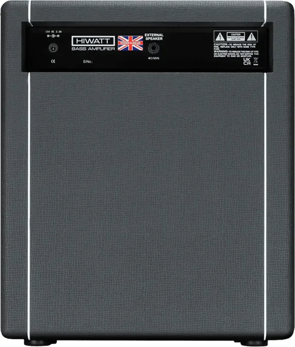 HIWATT Ampli Basse Combo Bulldog 30W avec Bluetooth 1x10" - Noir