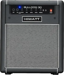 HIWATT Ampli Basse Combo Bulldog 30W avec Bluetooth 1x10" - Noir
