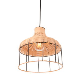 Quetzaltenango Lampe À Suspension en Rotin
