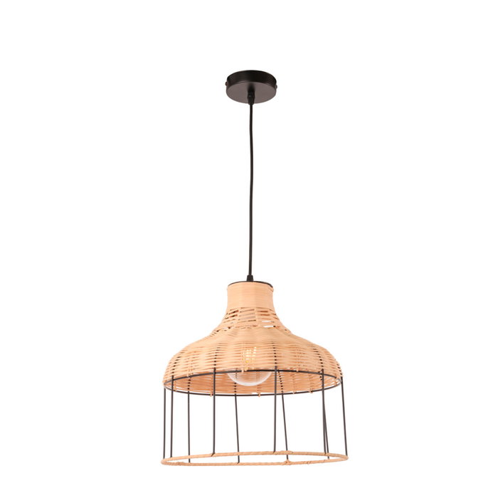 Quetzaltenango Lampe À Suspension en Rotin