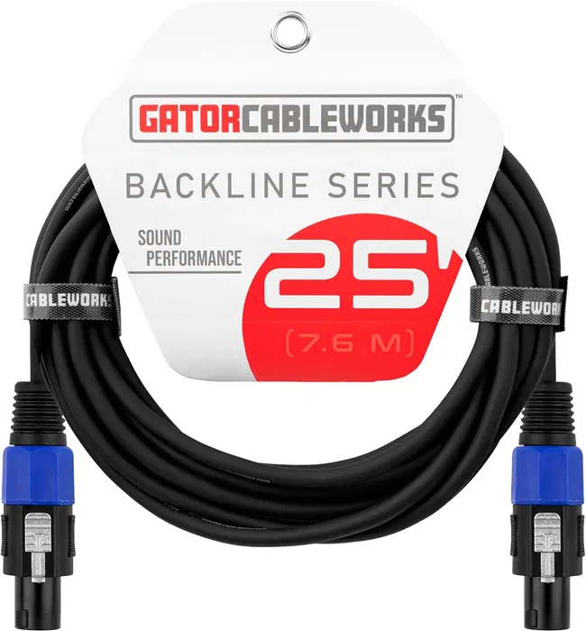 CABLEWORKS Câble Haut-Parleur Speakon/Speakon 7,5 m