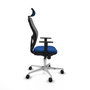 Piqueras y Crespo Chaise de Bureau 1D086N2 Bleu