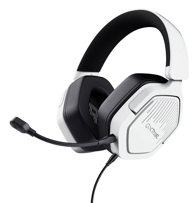 Casques avec Micro Gaming Trust GXT492W Carus Blanc Casques avec Micro Gaming Trust GXT492W Carus Blanc
