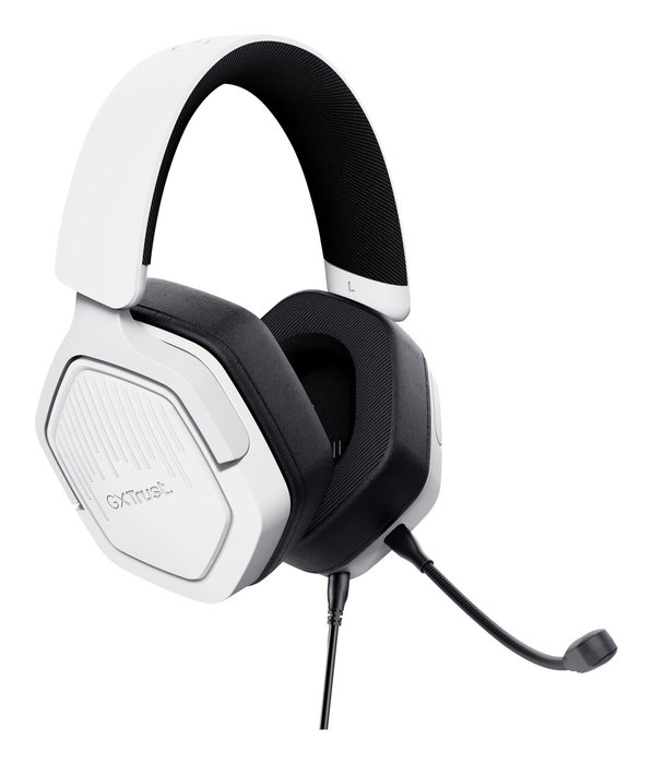 Casques avec Micro Gaming Trust GXT492W Carus Blanc Casques avec Micro Gaming Trust GXT492W Carus Blanc