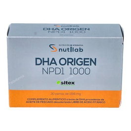 NUTILAB DHA ORIGEN NPD1 1000, 30 perles
