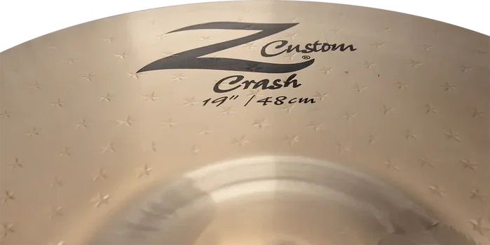 Zildjian Crash 19" Z Custom - Cymbale en alliage B20 Bronze pour batterie Metal