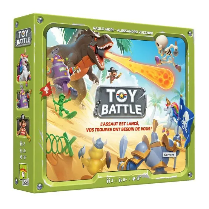 Asmodee Toy Battle - Jeu de société - Vert