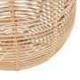 BigBuy Home Lot de 3 paniers en résine Naturel