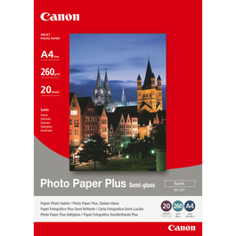 Canon 1686B021 Papier SG-201 Blanc pour Imprimante