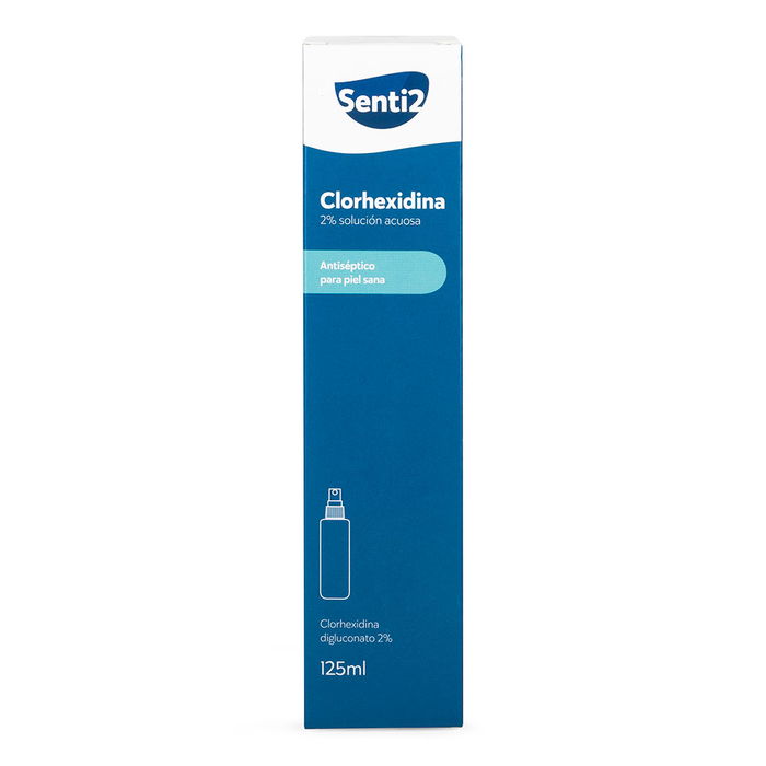 Senti2 Chlorhexidine 2% Antiseptique Spray 125 ml