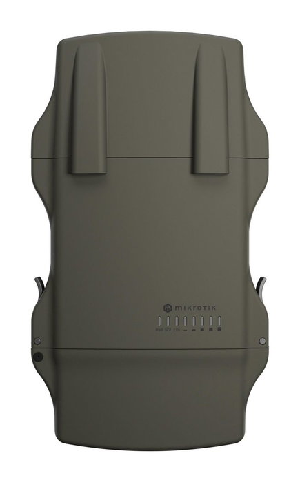 MikroTik NetMetal ax - Point d'accès extérieur longue portée IP66 - Wi-Fi 6 (802.11ax) - Processeur ARM double-coeur - Ports Gigabit Ethernet et SFP 2.5G - USB - Slot miniPCIe