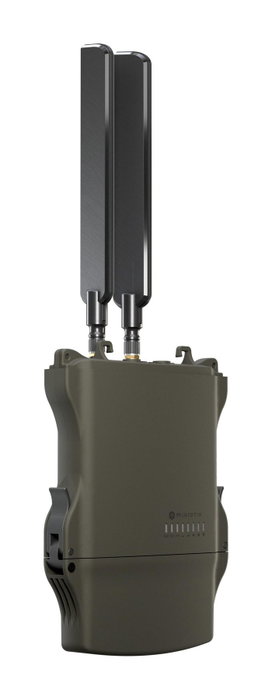 MikroTik NetMetal ax - Point d'accès extérieur longue portée IP66 - Wi-Fi 6 (802.11ax) - Processeur ARM double-coeur - Ports Gigabit Ethernet et SFP 2.5G - USB - Slot miniPCIe