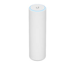 Ubiquiti U6 Mesh - Point d'accès WiFi 6 intérieur/extérieur 4x4, PoE, Ethernet/Bluetooth, débit jusqu'à 5,3 Gbps, 160 MHz, IPX5, pour réseau maillé