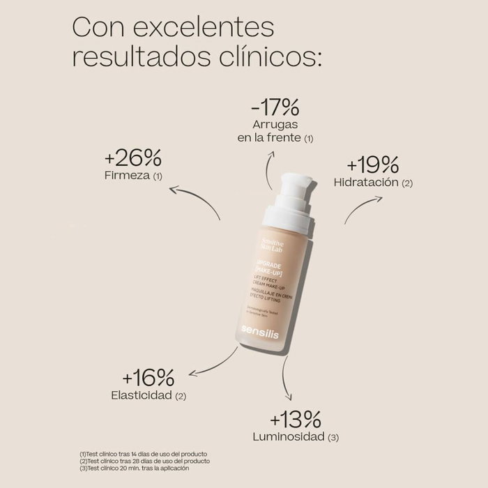 Sensilis Upgrade [Make-Up] Crème de Maquillage Effet Liftant 03-miel doré 30 ml
