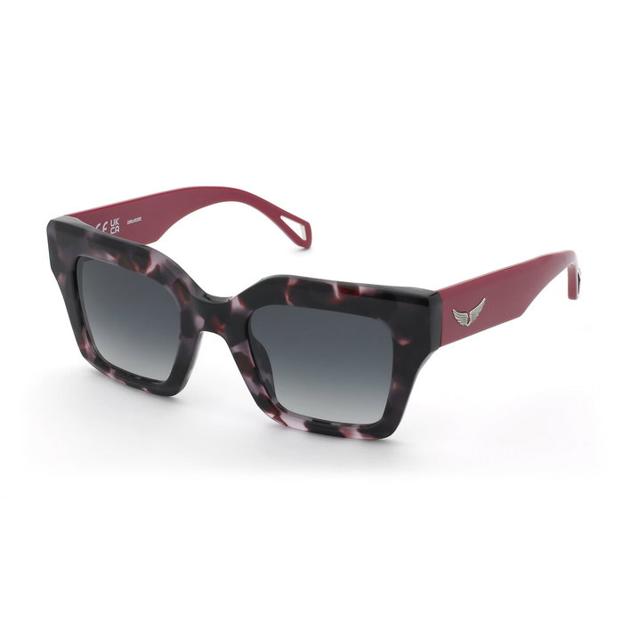 Zadig&Voltaire SZV457-5001GT Lunettes de soleil Rose/Gris Zadig&Voltaire SZV457-5001GT Lunettes de soleil Rose/Gris