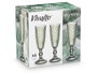 Vivalto Coupe à Cava Diamant Vert 170 ml 7x20x7 cm (Set de 24)