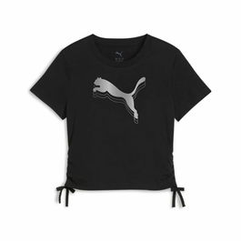 T shirt à manches courtes Enfant Puma Essentials Metallic Knotted