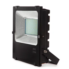 Proyector LED 150W 18000 Lumens 6000K IP65 50000 Heures - Projecteur d'extérieur SMD5730 à LED, aluminium, protection contre l'éblouissement (UGR<19)