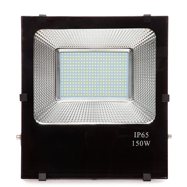 Proyector LED 150W 18000 Lumens 6000K IP65 50000 Heures - Projecteur d'extérieur SMD5730 à LED, aluminium, protection contre l'éblouissement (UGR<19)