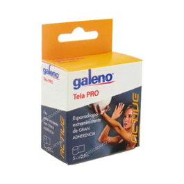 GALENO Sparadrap en tissu Pro 5 m x 2,5 cm Blanc