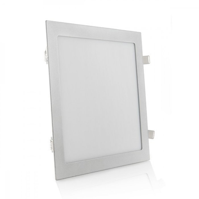 Panneau LED Carré Argenté 25W 2500 lm 6000K Blanc Froid Panneau LED Carré Argenté 25W 2500 lm 6000K Blanc Froid