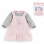 Corolle Robe et T-Shirt Bords de Loire pour Poupon 36cm